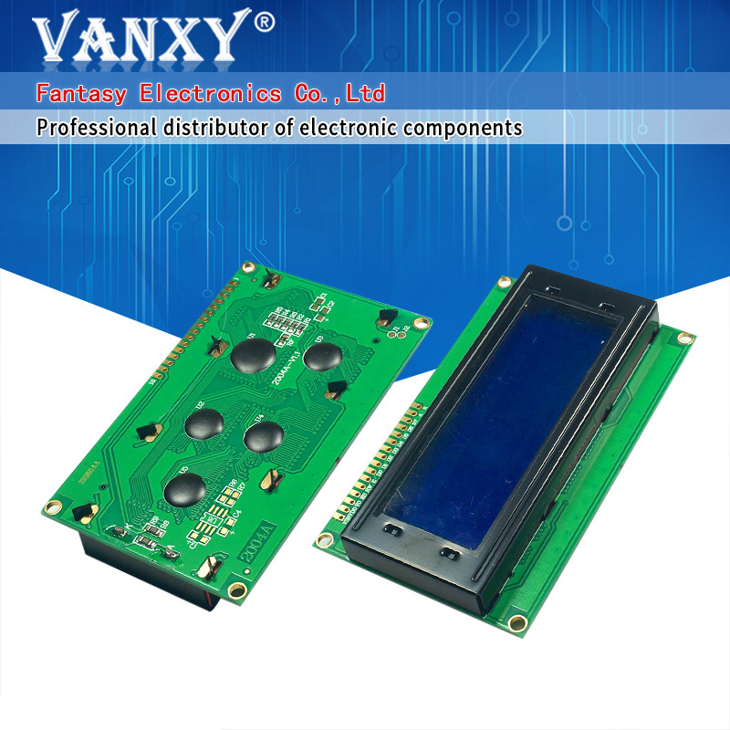 1 Chiếc Màn Hình LCD 2004 20 * 4 LCD 20X4 5V Màn Hình Xanh blacklight LCD2004 Màn Hình LCD module LC
