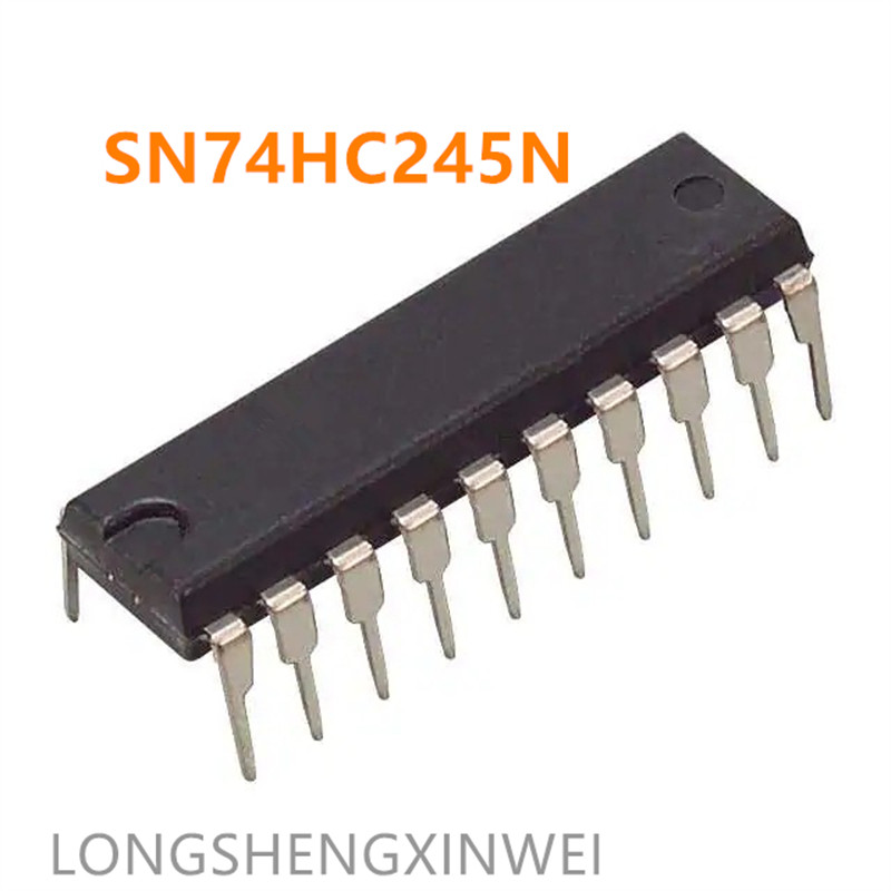 SHDJ-1 CÁI SN74HC245N 74HC245N DIP 20 8 Bộ thu phát xe buýt ba hình giống hệt nhau Bản gốc mới