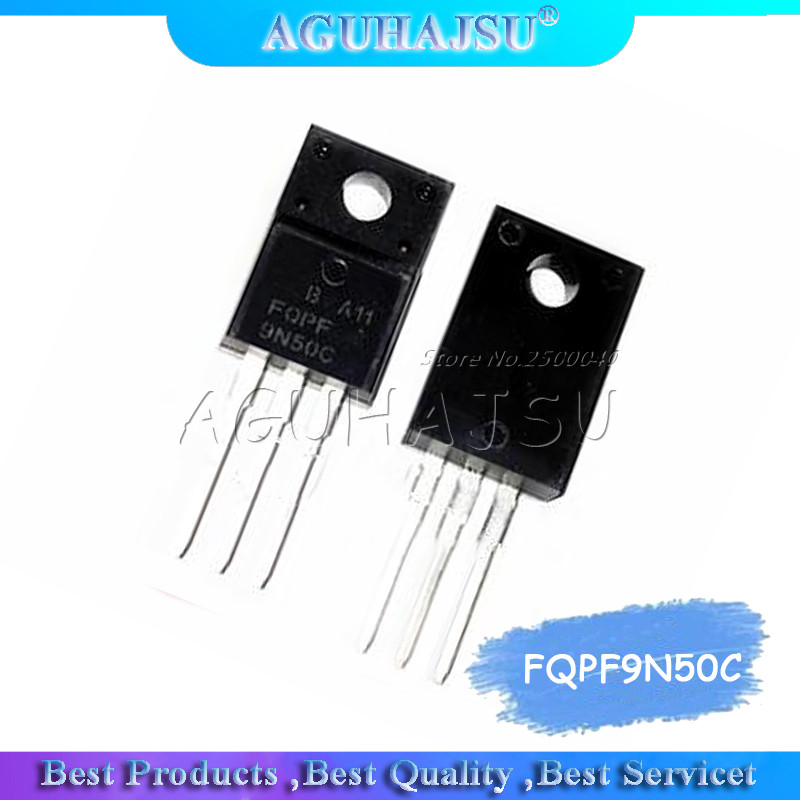 HT-10 CÁI FQPF9N50C 9N50C ĐẾN 220F 9N50 TO220 MOS FET bóng bán dẫn mới nguyên bản