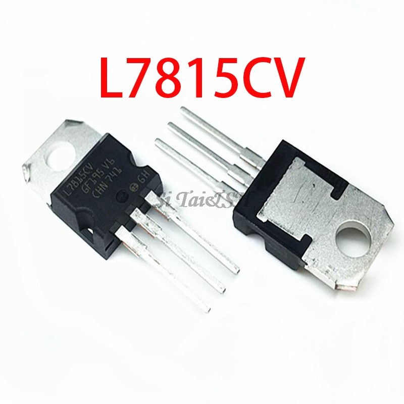 10 CÁI L7815CV TO220 L7815 TO 220 7815 LM7815 MC7815 IC mới và nguyên bản