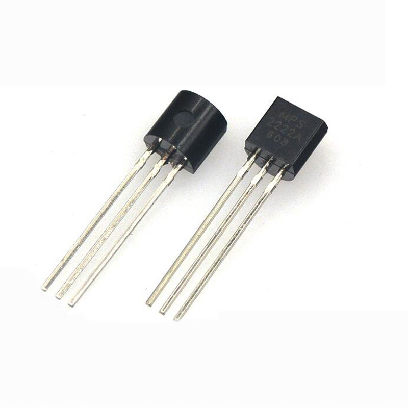 100 CÁI 2N2222 2N2222A ĐẾN 92 TO92 Transistor IC mới và nguyên bản