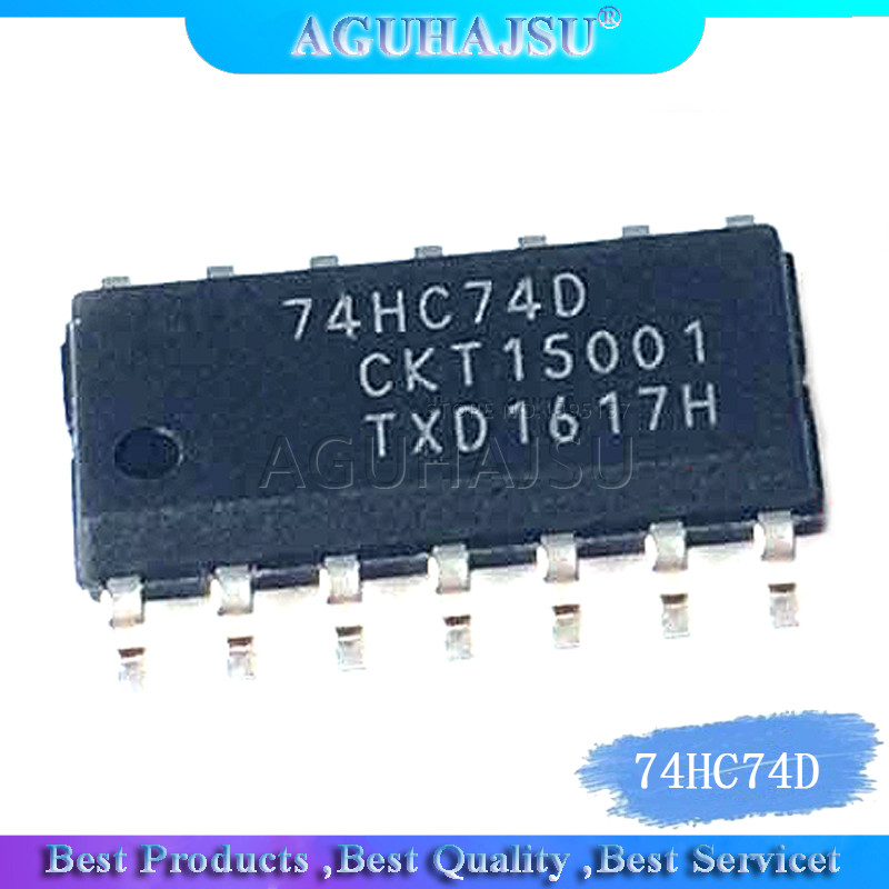 10 CHIẾC 74HC74D SOP14 74HC74 SOP SN74HC74DR SOP 14 SN74HC74 SMD IC mới và nguyên bản
