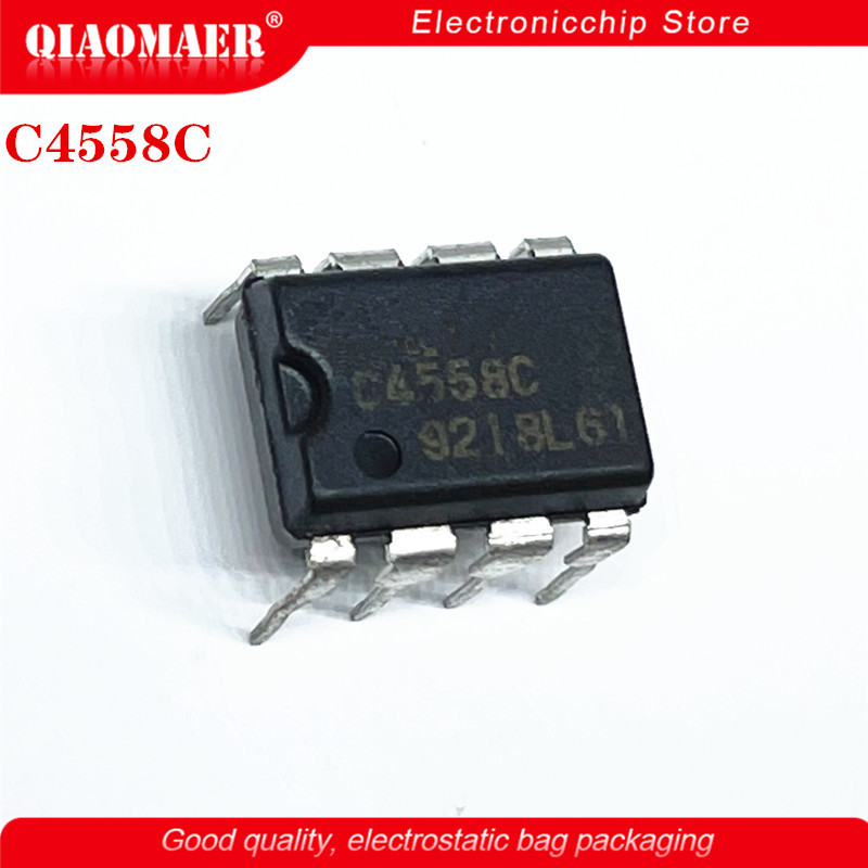 10 Cái / lốc UPC4558C DIP C4558C C4558 DIP8 Mạch Tích Hợp