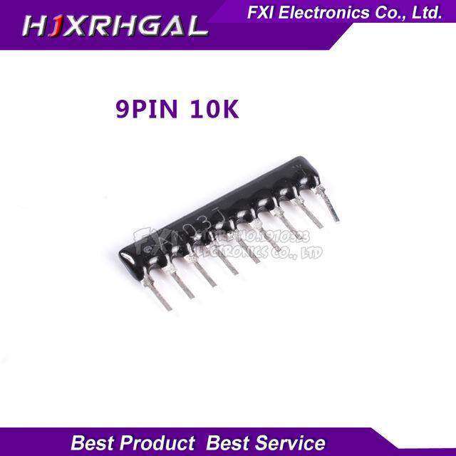 20 chiếc DIP loại trừ 9pin 10K ohm 9 PINS A103J Mạng điện trở mảng