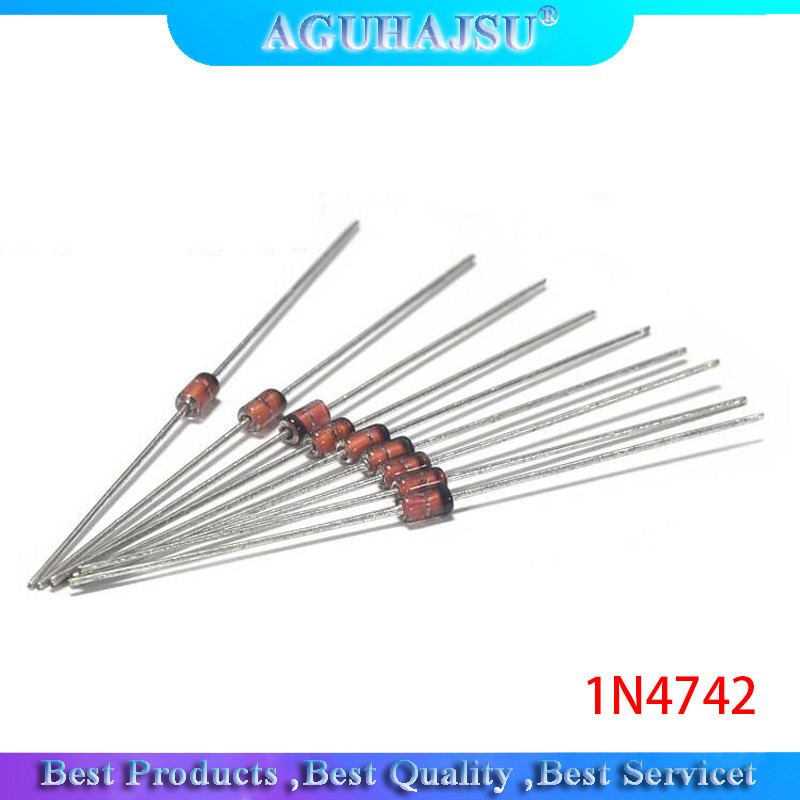 50 chiếc 1N4742A 1N4742 DO 41 1W 12V Zener diode mới nguyên bản