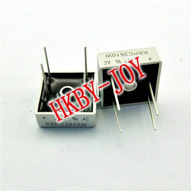 10 chiếc KBPC3510W KBPC3510 W KBPC 3510W (35A / 1000V) DIP-4 chip IC mới và nguyên bản