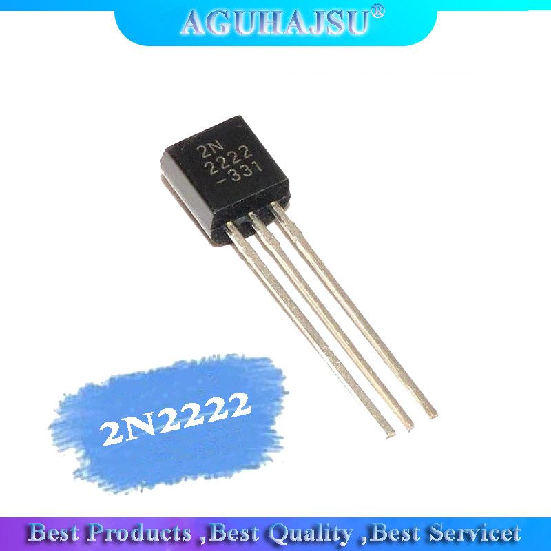 HT-200 Chiếc Inline Transistor 2N2222 KSP222 MPS222A NPN Gói Transistor Công Suất Thấp ĐẾN 92 40V 0.