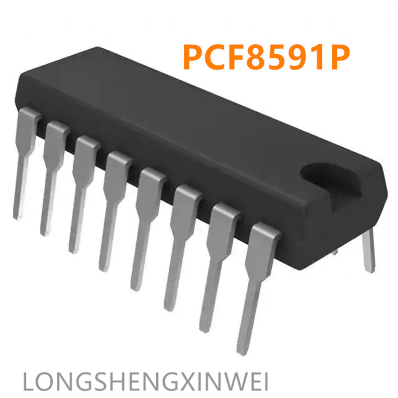 SHDJ-1PCS PCF8591P PCF8591 8 bit A / D Bộ Chuyển Đổi AD / DA Chip IC DIP 16