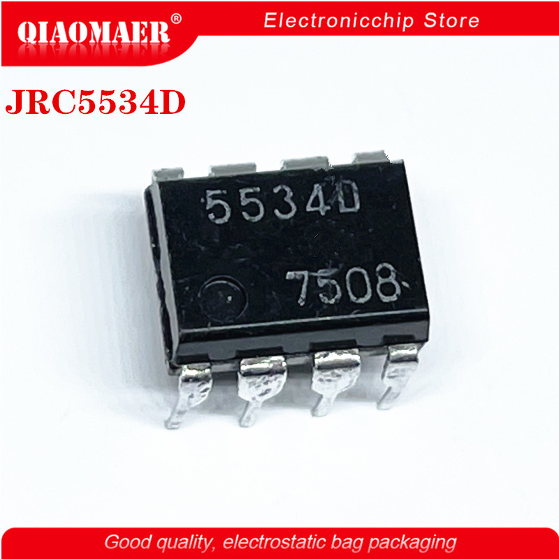 10 Cái / lốc JRC5534D DIP8 5534D MY NJM5534D Mạch Tích Hợp
