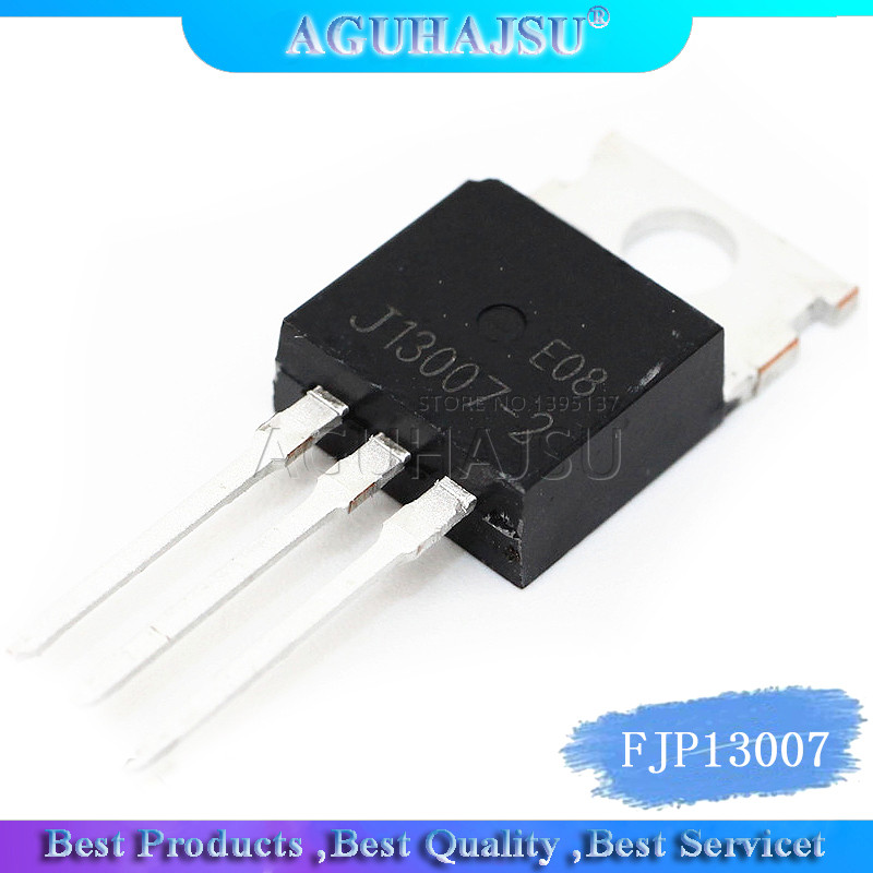 10 Cái / lốc FJP13007 TO220 MJE13007 J13007 J13007 2 E13007 Transistor
