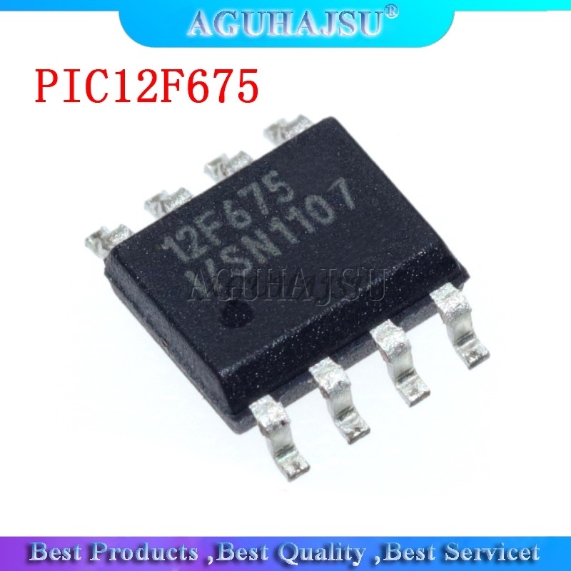 HT-5 chiếc PIC12F675 I / SN = 12F629 PIC12F675 SOP 8 SOP 12F675 I / S mới nguyên bản