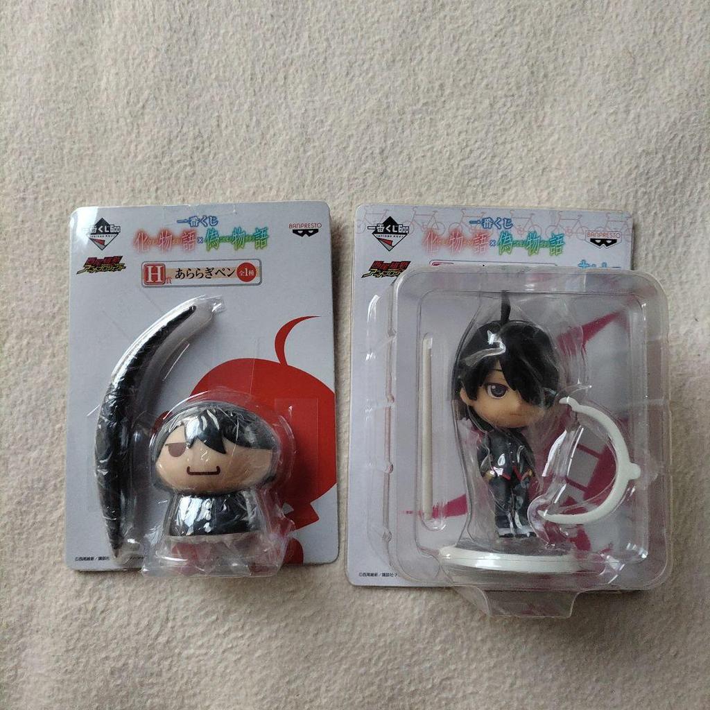 【Direct from Japan】Ichiban Kuji Bakemonogatari x Nisemonogatari A Prize Kyun Chara H Prize Araragi P