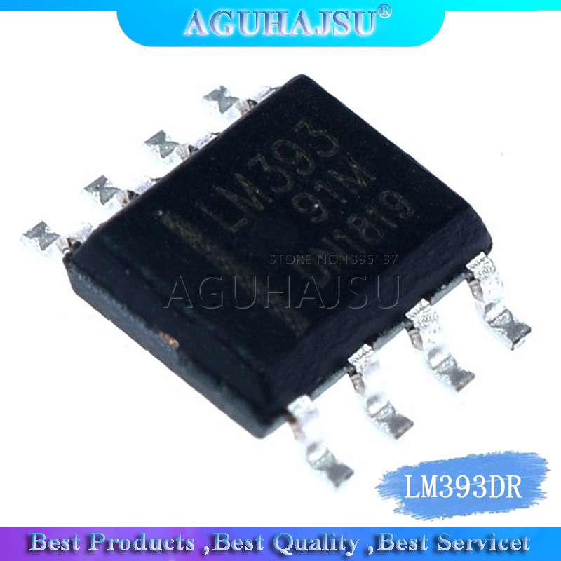 20 CHIẾC LM393DR SOP8 LM393 SOP 8 SOP LM393DT LM393DR2G SMD IC mới và nguyên bản