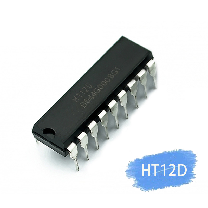 HT-10 Cái / lốc = 5 Cặp Chính Hãng 5 Chiếc HT12D Và 5 Chiếc HT12E DIP20. HT 12D + HT 12E DIP
