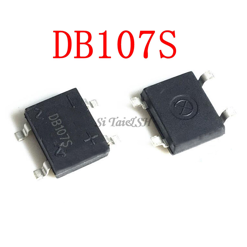 10 CÁI DB107S DB107 1A 1000V SOP 4 Bộ chỉnh lưu cầu Diode SMD