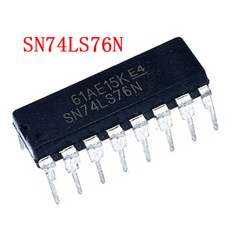 5 CÁI SN74LS76N DIP16 74LS76 DIP HD74LS76AP DIP 16 HD74LS76P SN74LS76AN mới nguyên bản