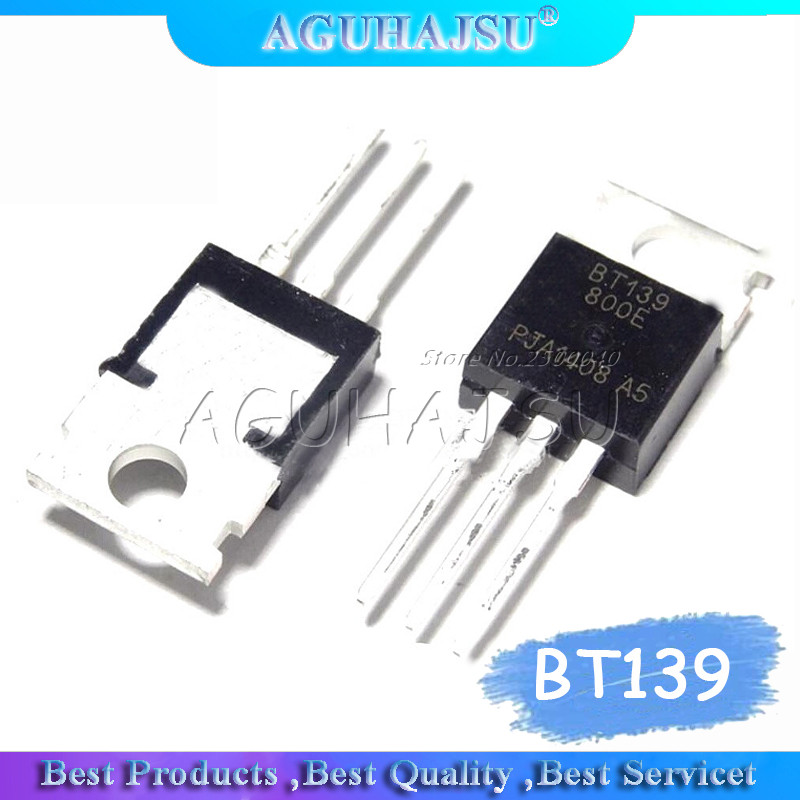 HT-10 Chiếc BT139 800E BT139 BT139 800 800V 16A Triacs RAIL TRIAC ĐẾN 220 Mới nguyên bản