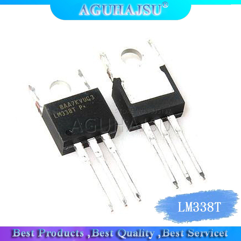 10 cái / lốc LM338T TO220 LM338 TO 220 338T IC mới và nguyên bản