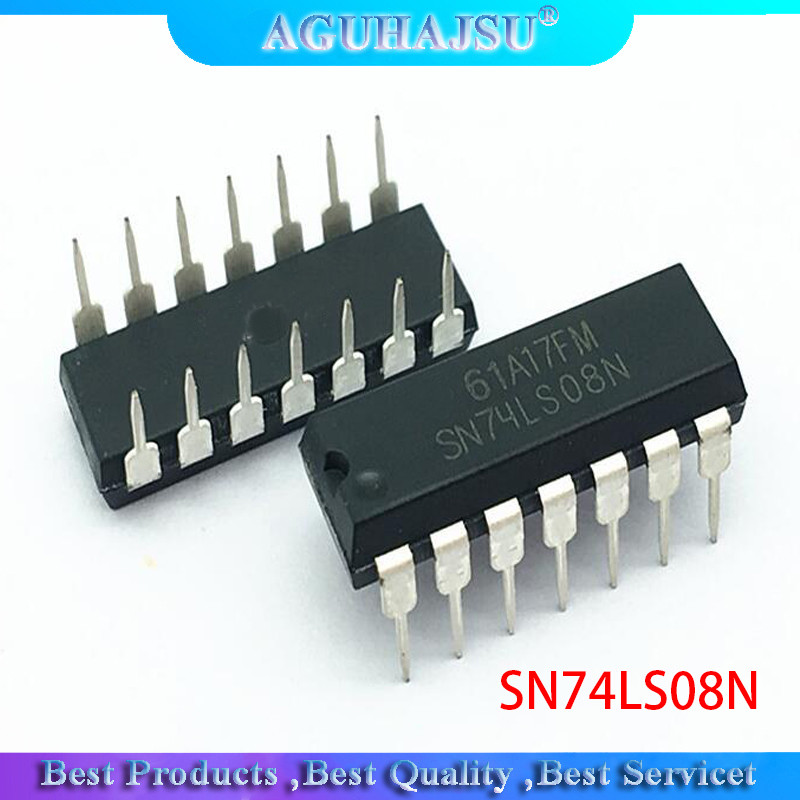 10 chiếc SN74LS08N SN74LS08 74LS08N 74LS08 DIP14 mới nguyên bản