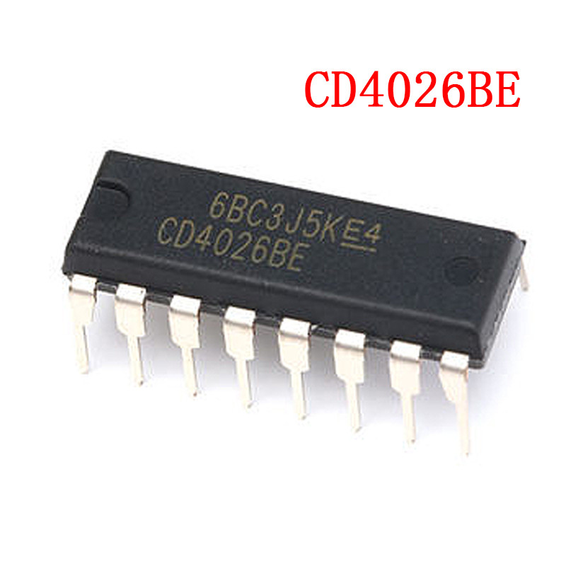10 Chiếc CD4026BE DIP CD4026 DIP16 HEF4026BP DIP 16 HCF4026BE IC Mới Và Nguyên Bản