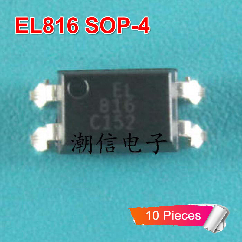 10 Cái / lốc EL816 EL 816 DIP-4 SOP-4 DIP SMD Photocoupler Chip Mới Ban Đầu IC