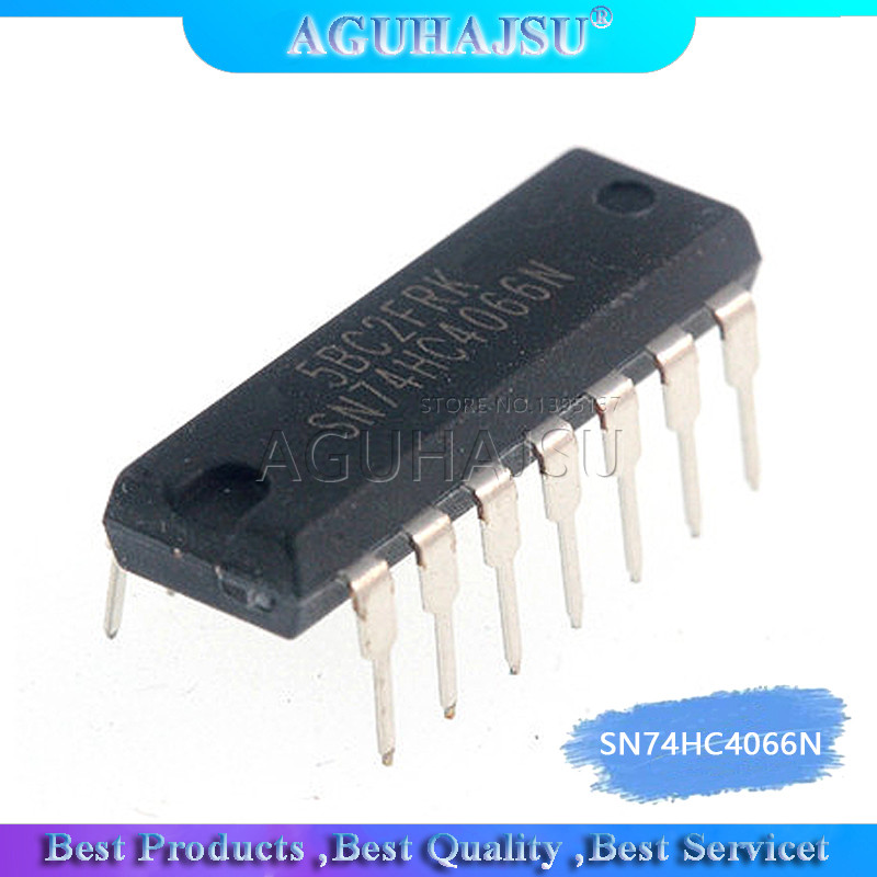 10 chiếc SN74HC4066N DIP14 SN74HC4066 DIP 74HC4066N 74HC4066 IC mới và nguyên bản