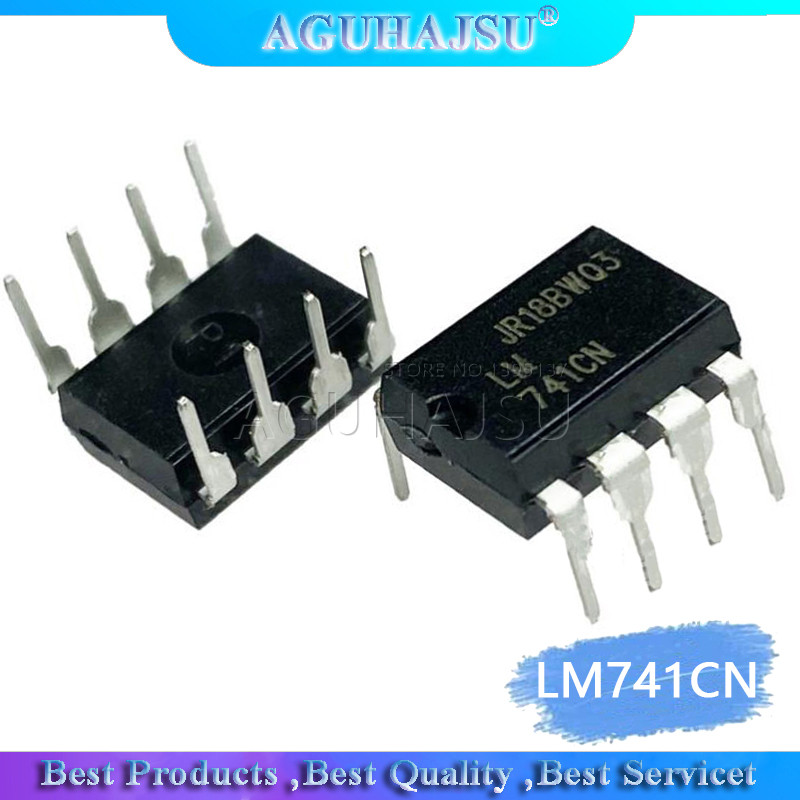 10 CÁI LM741CN DIP8 LM741 DIP DIP DIP 8 741CN DIP 8 Bộ khuếch đại hoạt động LM741C