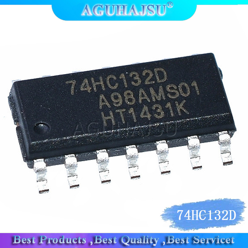 10 CHIẾC 74HC132D SOP14 74HC132 SOP SN74HC132DR SN74HC132 74HC132D SOP 14 SMD IC mới và nguyên bản
