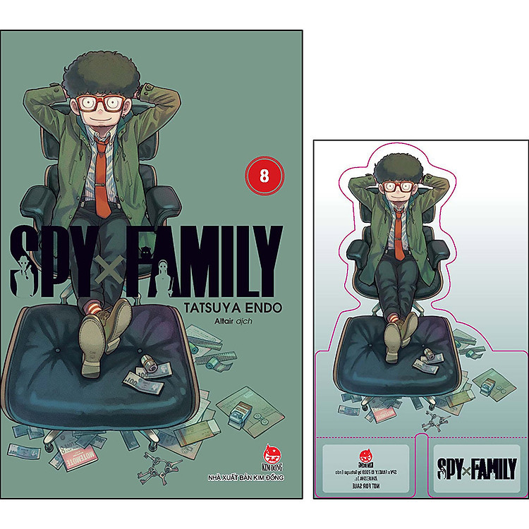 Sách Spy X Family Tập 8 - NXB Kim Đồng