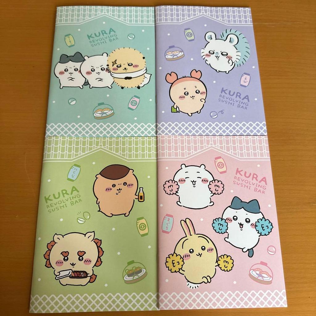 【Direct From Japan】★Kura Sushi Limited★ Chiikawa Note