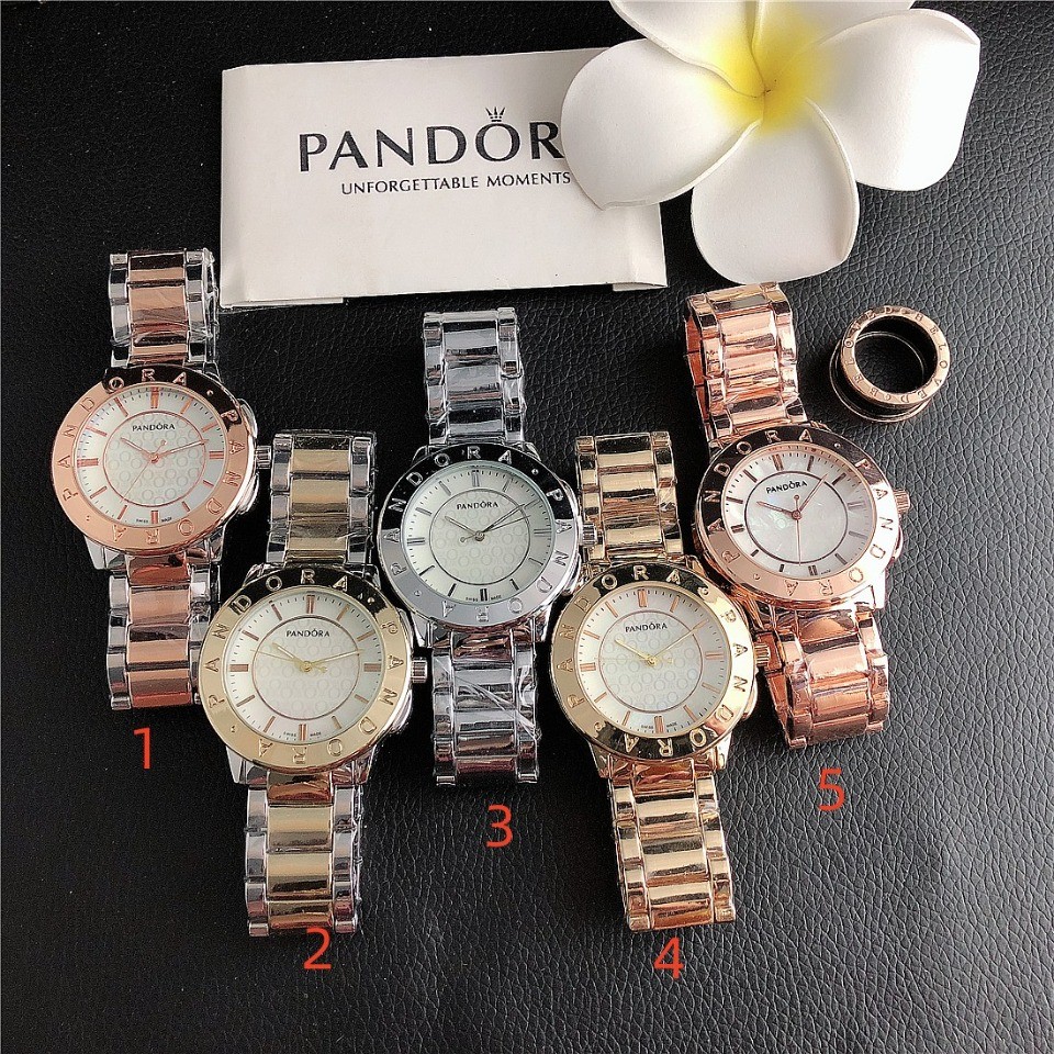 Pandora Thời Trang Sang Trọng Nam Đồng Hồ Thể Thao Kinh Doanh Thạch Anh Nam Đồng Hồ Mặt Tròn Thông T
