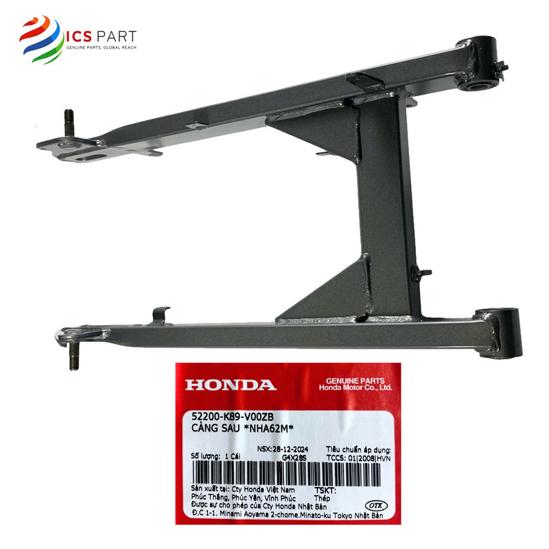 52200K89V00ZB | Càng, Gắp, Chữ H    -  Wave Alpha 110 - 2016 - 2026 -   *NHA62M* Màu Xám Honda