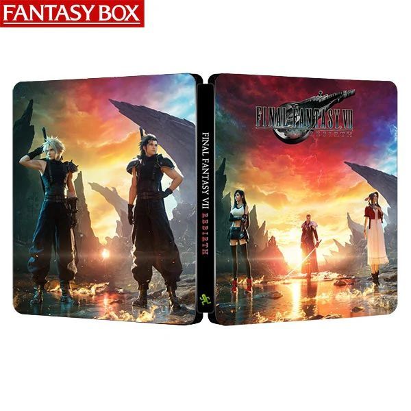 Final Fantasy VII FF7 Rebirth DayOne Edition Custom Made G2 Steelbook Case PS5 / PS4 / Xbox