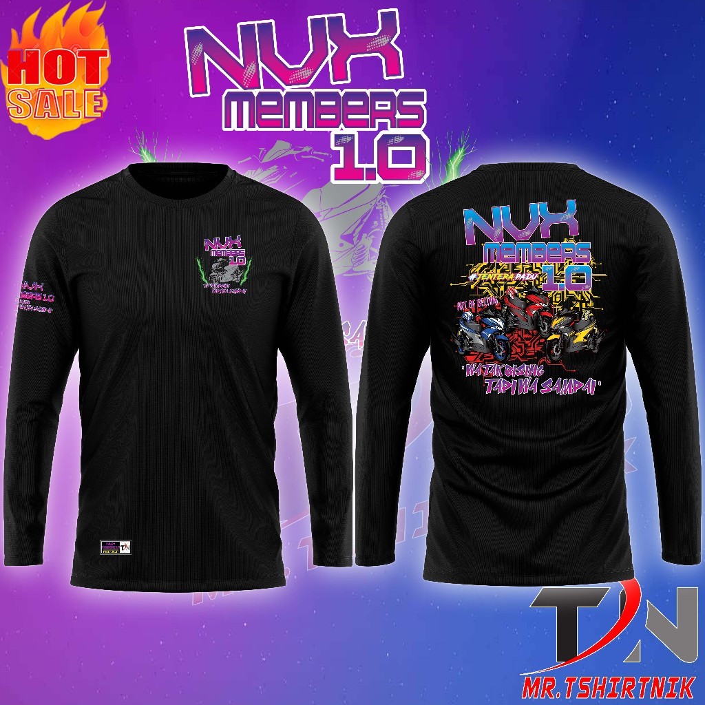 Áo thun Baju Nvx Members 1.0 Microfiber Jersey