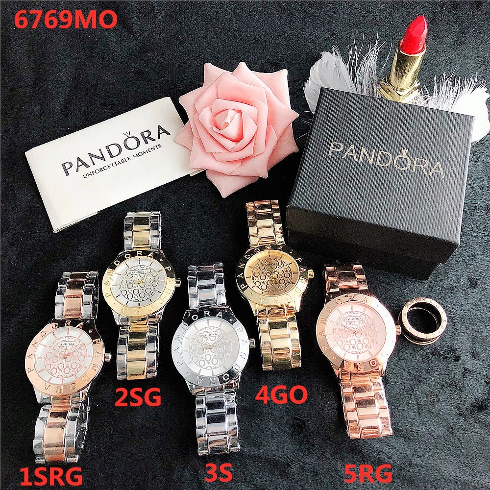 Pandora Thời Trang Sang Trọng Nam Đồng Hồ Thể Thao Kinh Doanh Thạch Anh Nam Đồng Hồ Mặt Tròn Thông T