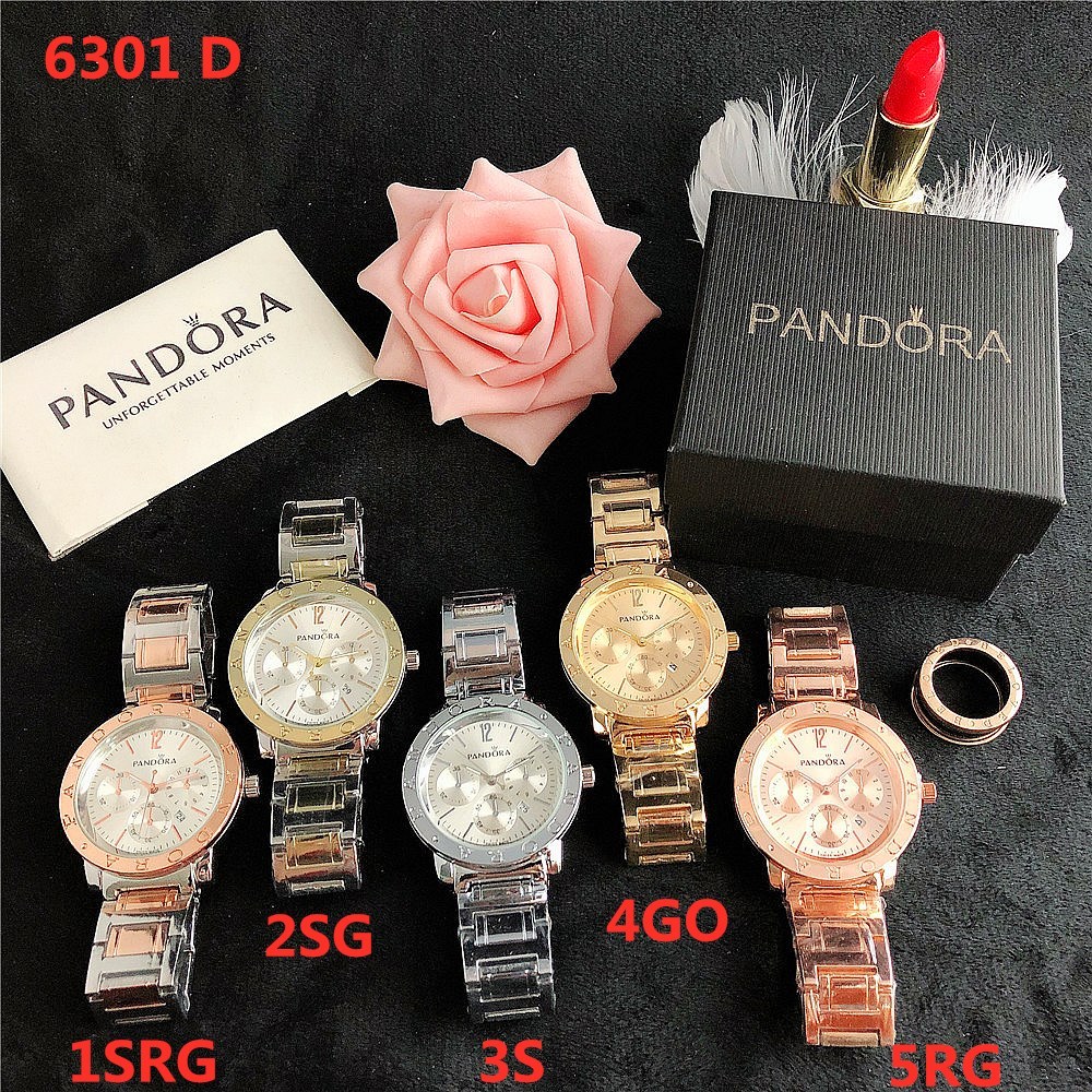 Pandora Thời Trang Sang Trọng Nam Đồng Hồ Thể Thao Kinh Doanh Thạch Anh Nam Đồng Hồ Mặt Tròn Thông T