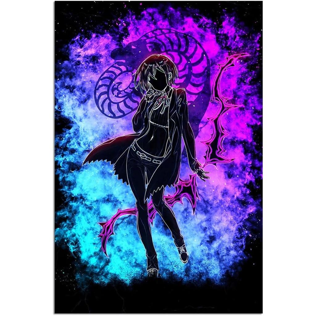 Gowther Posterseven Deadly Sins Merchjapanese Poster Canvas Nghệ Thuật Treo Tường Cho Phòng Khách Tr