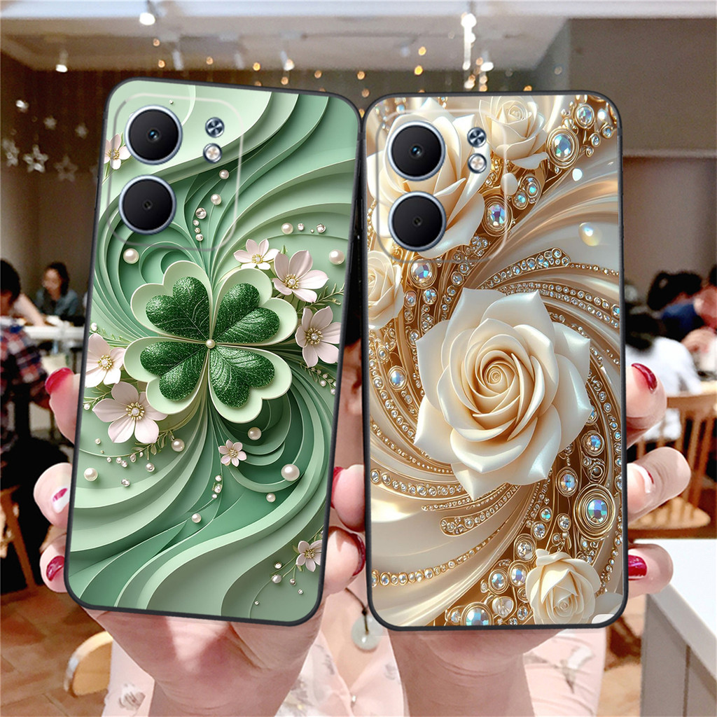 Ốp lưng OPPO A5X / OPPO A5i / OPPO A5i pro mẫu trái tim,hoa bướm sang trọng đẹp