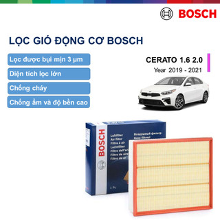 LỌC GIÓ ĐỘNG CƠ BOSCH KIA CERATO 1.6 2.0 ĐỜI XE 2019 ĐẾN 2021