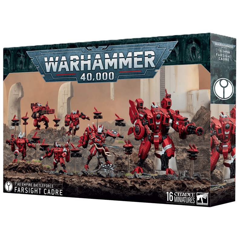 MÔ HÌNH FARSIGHT CADRE - T'AU EMPIRE - BATTLEFORCE BUNDLE - WARHAMMER 40K - GAMES WORKSHOP - 71-56 -