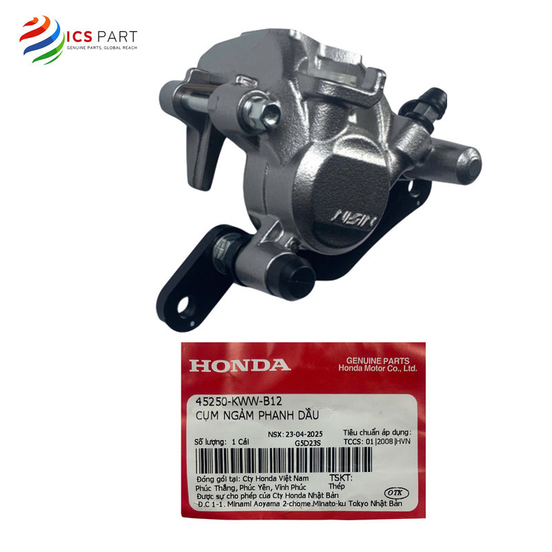 45250KWWB12 | CỤM NGÀM PHANH DẦU    -   -     Honda