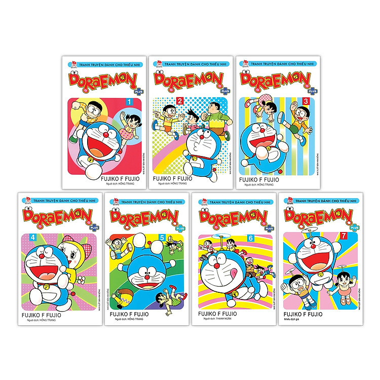 Sách Combo Doraemon Plus - Combo 7 Tập