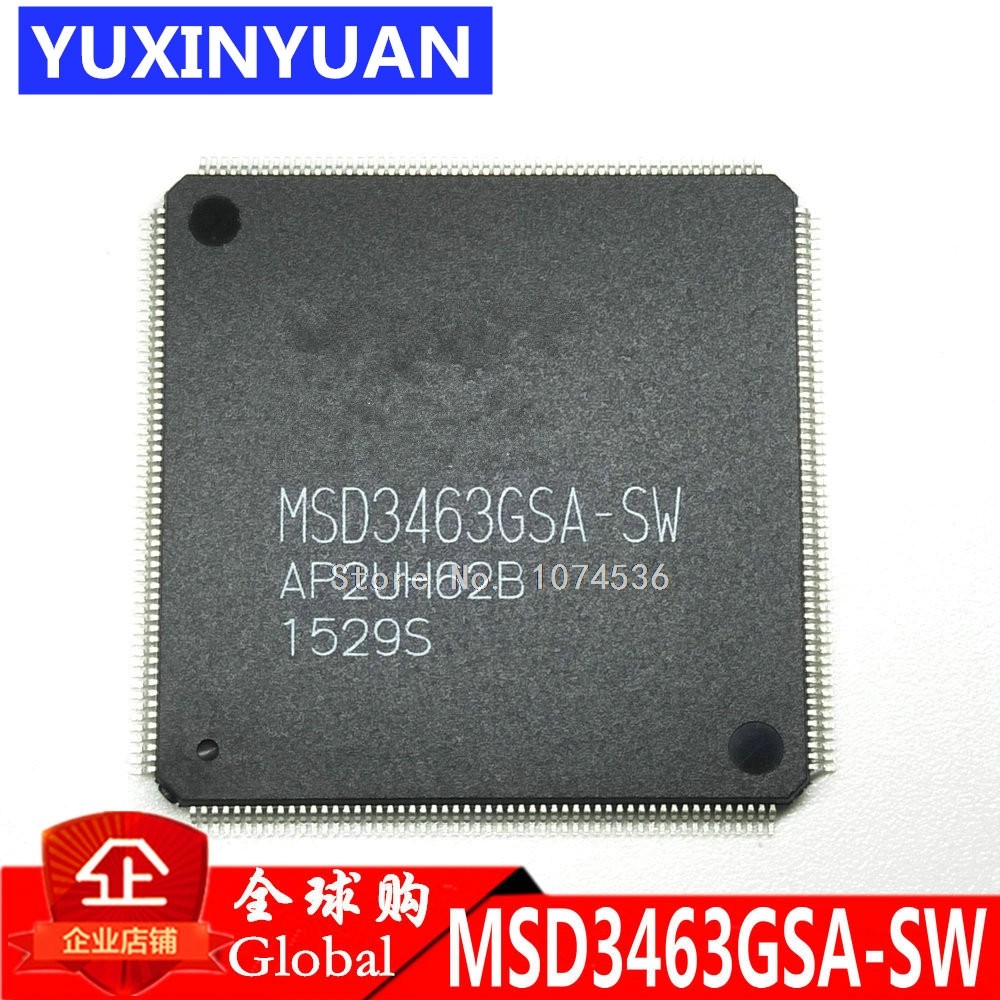 MSD3463GSA-SW MSD3463GSA MSD3463G MSD3463 QFP Mới nguyên bản đích thực mạch tích hợp IC LCD chip điệ