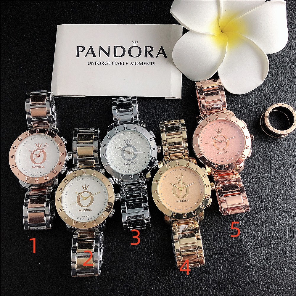 Pandora Thời Trang Sang Trọng Nam Đồng Hồ Thể Thao Kinh Doanh Thạch Anh Nam Đồng Hồ Mặt Tròn Thông T