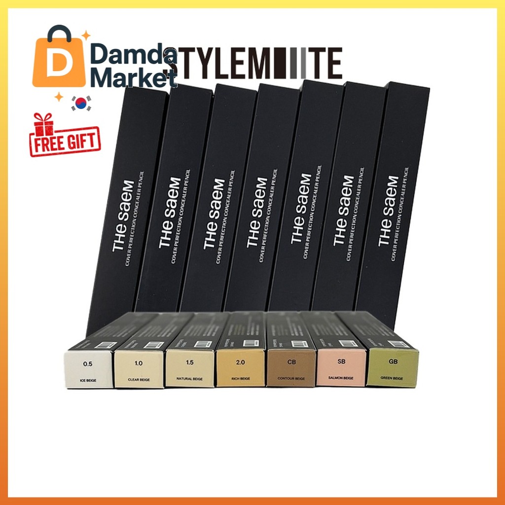 THE SAEM Bộ sưu tập bút chì che khuyết điểm SAEM Cover Perfection? Nhiều sắc thái