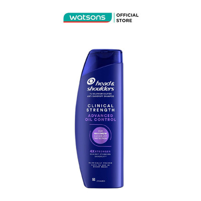 Dầu Gội Head & Shoulders Sạch Gàu Da Đầu Dầu Clinical Strength Advanced Oil Control 400ml