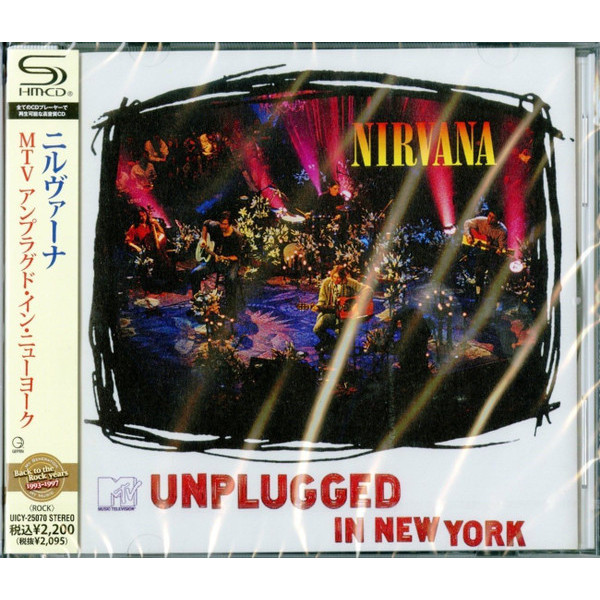 CD Nirvana MTV Unplugged In New York (SHM UICY25070 GEFFEN Japan Obi Sealed