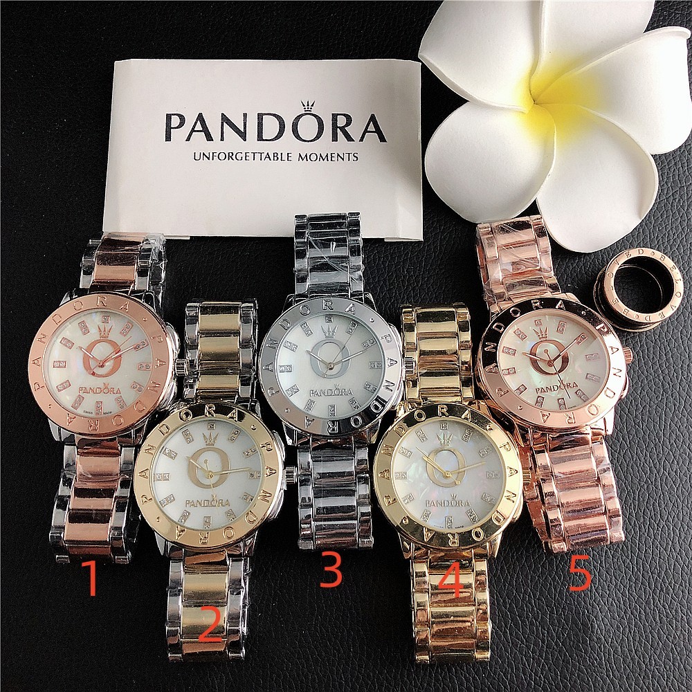 Pandora Thời Trang Sang Trọng Nam Đồng Hồ Thể Thao Kinh Doanh Thạch Anh Nam Đồng Hồ Mặt Tròn Thông T