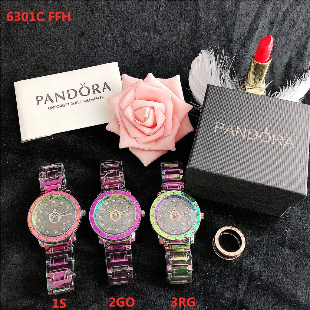 Pandora Thời Trang Sang Trọng Nam Đồng Hồ Thể Thao Kinh Doanh Thạch Anh Nam Đồng Hồ Mặt Tròn Thông T