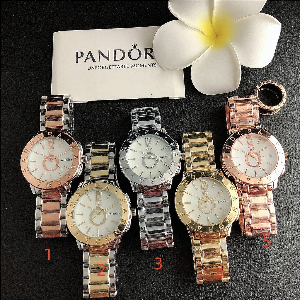 Pandora Thời Trang Sang Trọng Nam Đồng Hồ Thể Thao Kinh Doanh Thạch Anh Nam Đồng Hồ Mặt Tròn Thông T